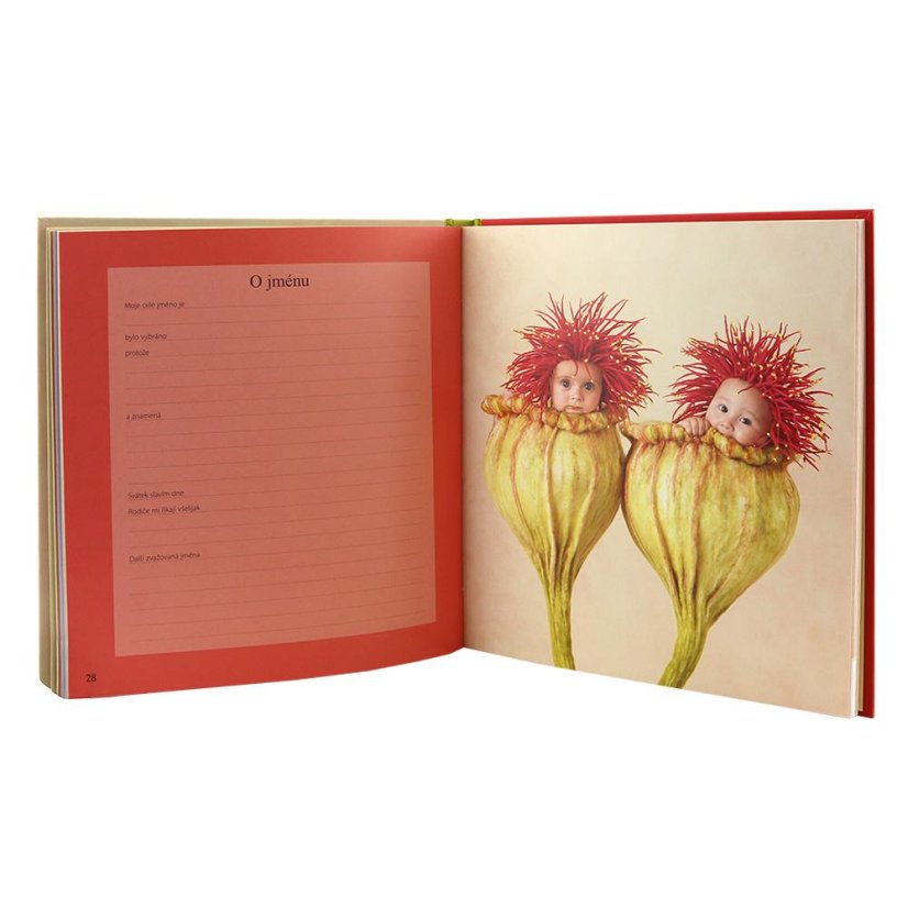 Kniha Anne Geddes Mých Prvních Pět Let, Red Weeds