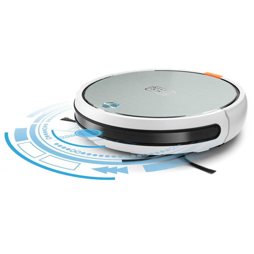 Black+Decker BXRV500E White Robot Vacuum Cleaner