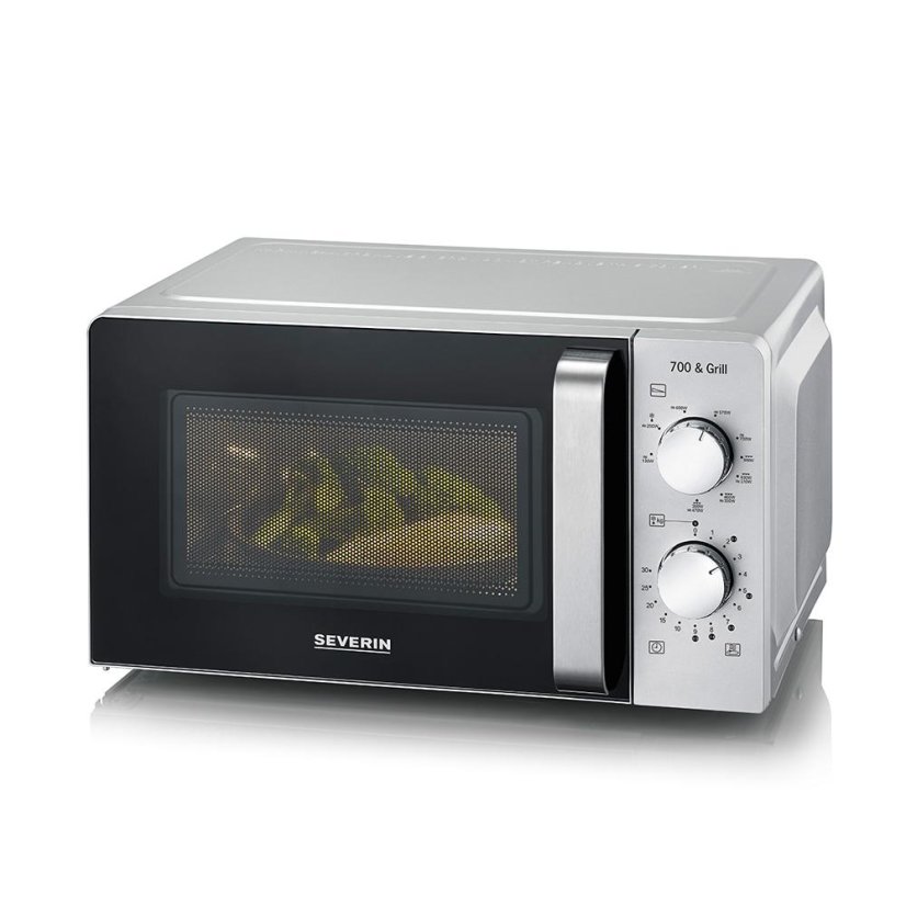 Severin MW 7780 silver microwave oven