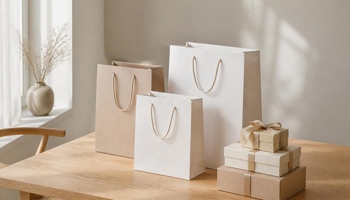 Gift bags and boxes