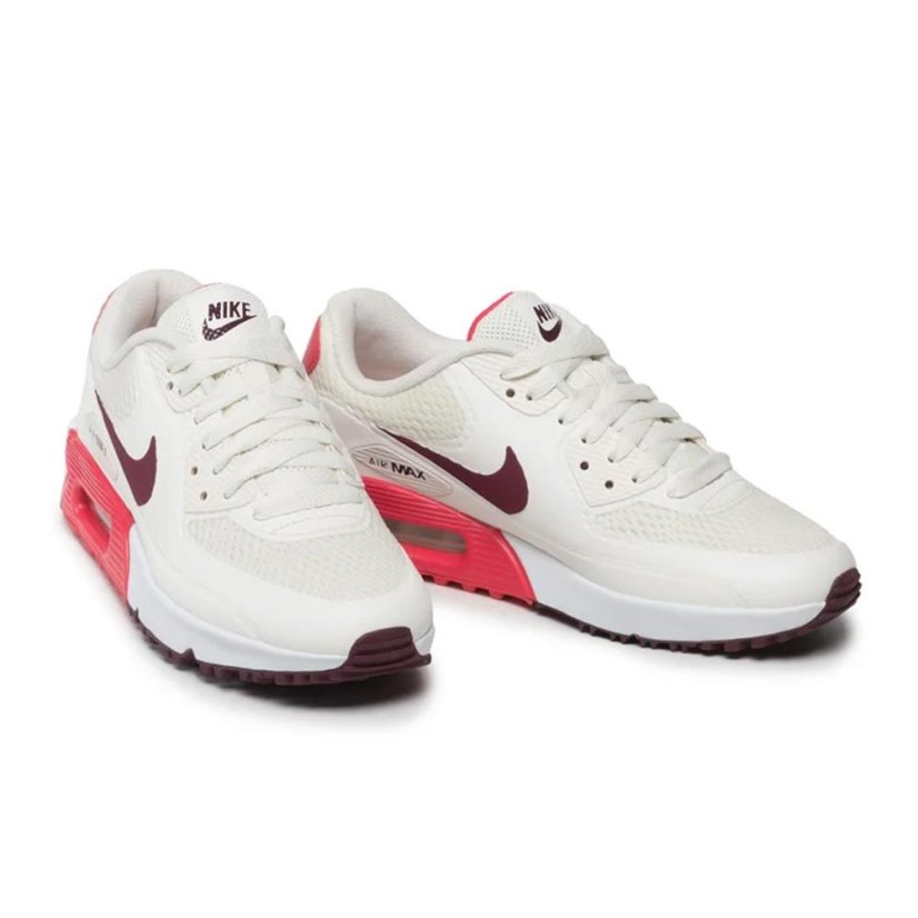 Dámská obuv Nike Air Max 90 G - Szín: Fehér/piros, Méret: 40