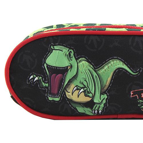 Target Oval 1 Zip T-Rex School Pencil Case 17924