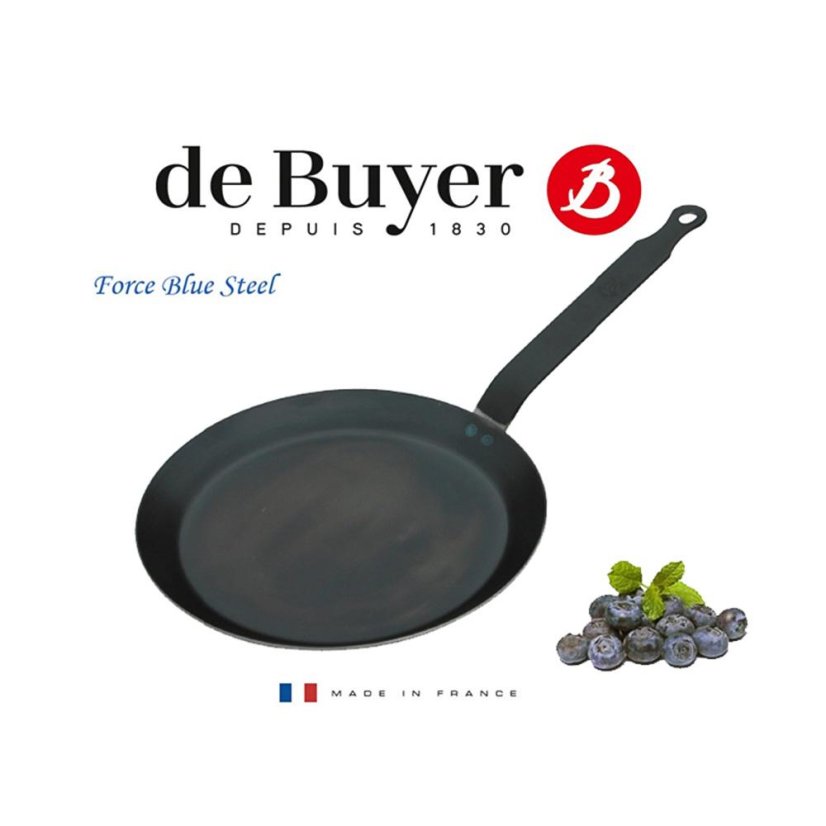 Pánev na palačinky de Buyer Blue Steel 5303.20, 20 cm