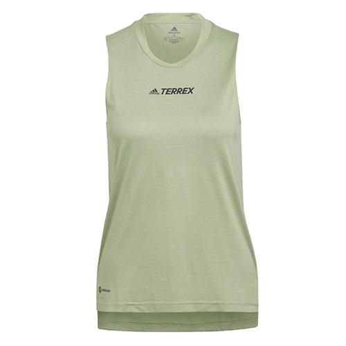 Dámské tílko Adidas Terrex Multi - Barva: Zelená, Velikost: S