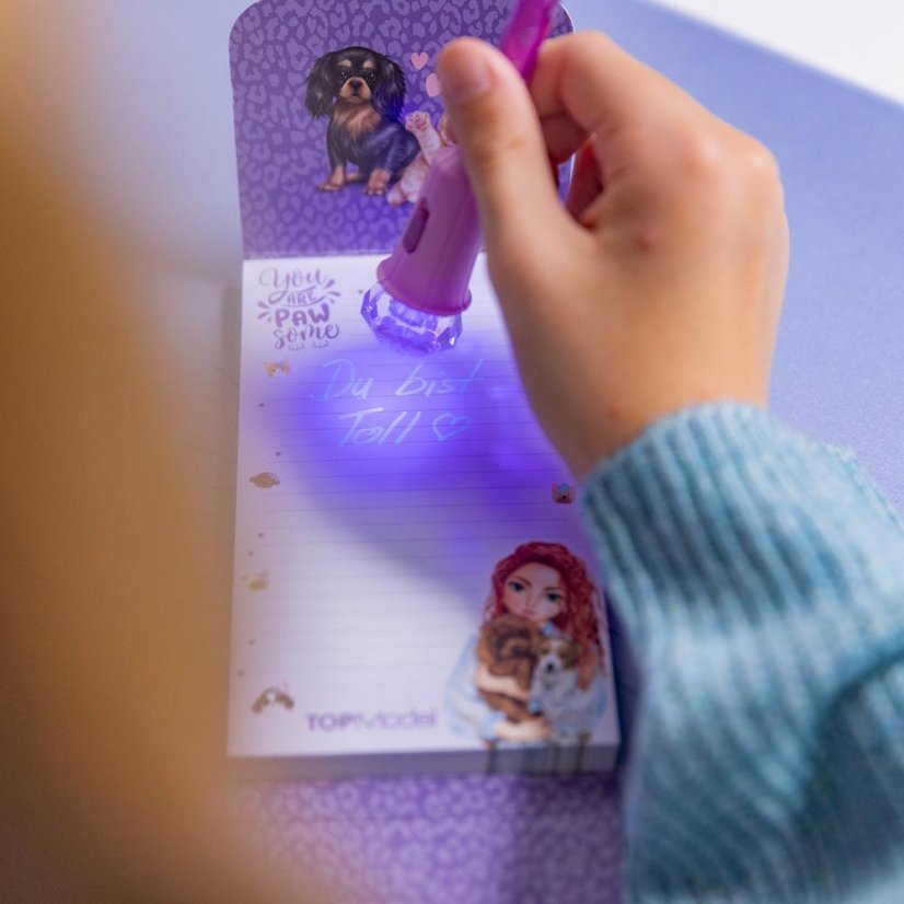 Unsichtbarer Stift mit UV-Licht Top Model Miju