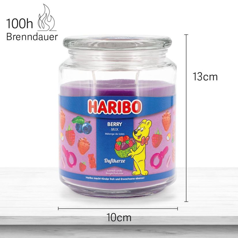 Świeca Haribo duża, Berry Mix