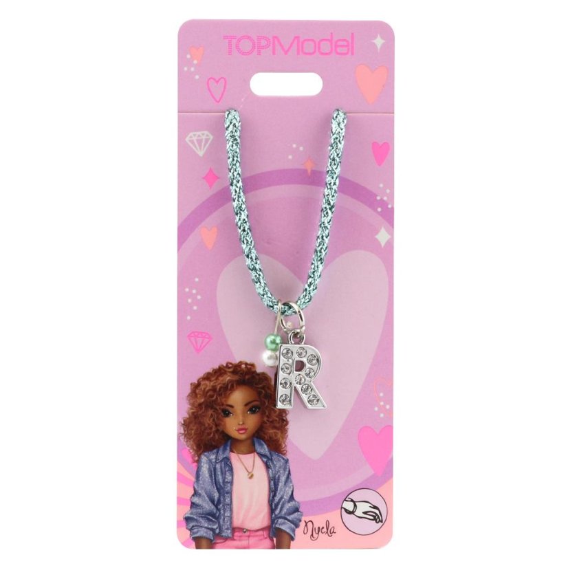 Top Model string bracelet, letter "R" Nyela Top Model string bracelet, letter "R" Nyela