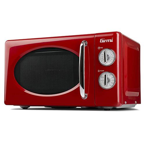 Girmi FM2102 Microwave Oven, Red
