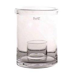 Skleněný svícen DutZ Hurricane With Cup