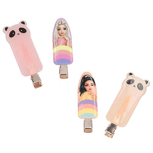 Top Model Panda Miju & Candy hair clip set