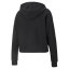 Damen-Sweatshirt Puma Power Tape Cropped - Farbe: Schwarz, Größe: S