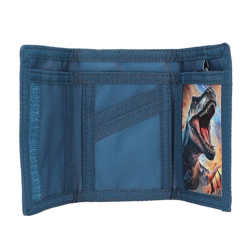 Dino World T-Rex Children’s Velcro Wallet