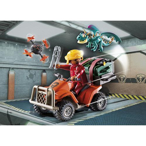 Nine Realms, Phil on a Quad Bike Playmobil 71085
