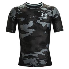 UA HG Isochill Comp Print SS-BLK