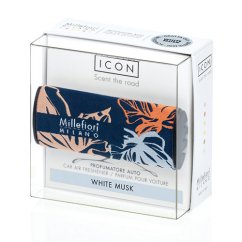 Vůně do auta Millefiori Milano Icon Textil Floral, White Musk