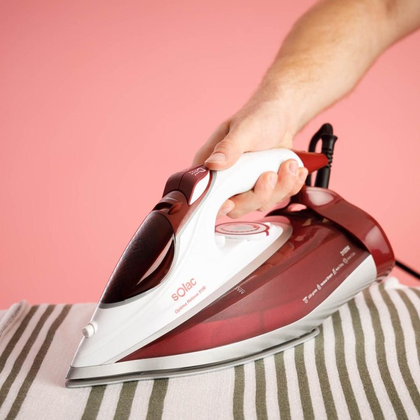 Solac Steam iron PV2040 white-red