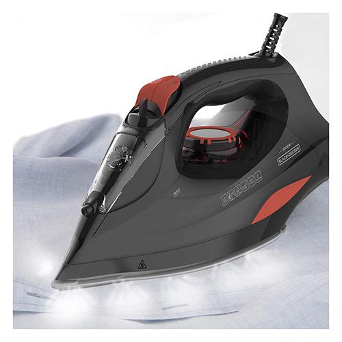 Black+Decker BXIR3000E Steam Iron, Black