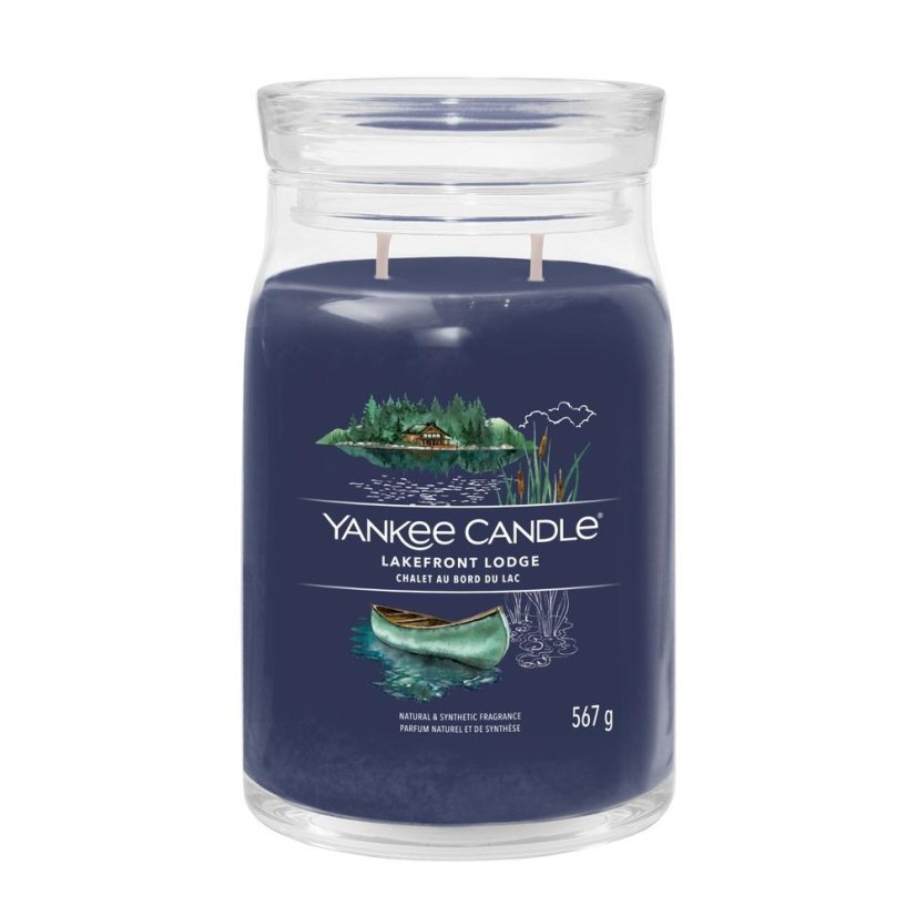 Świeca Yankee candle Signature duża, Lakefront Lodge