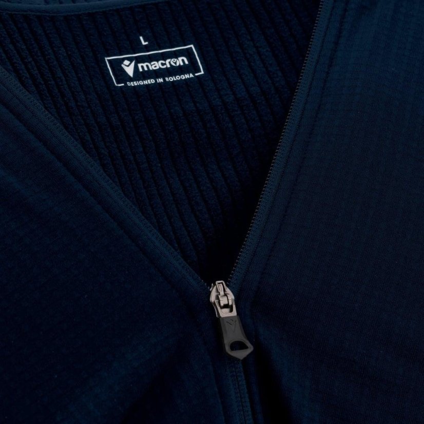 Macron Success Sweatshirt - Color: Blue, Size: L