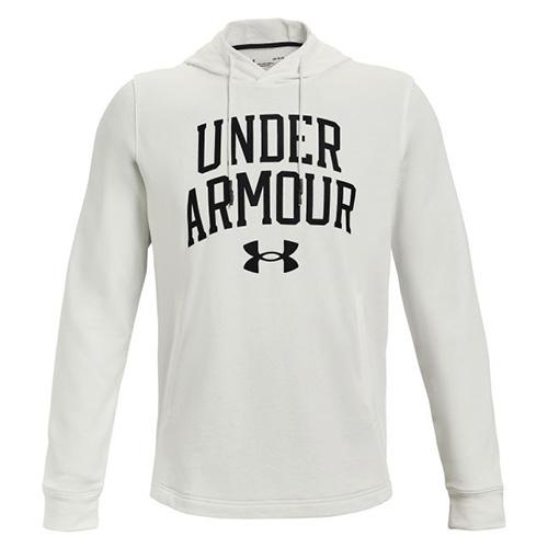 Pánska mikina Under Armour RIVAL TERRY COLLEGIATE HD - Farba: Biela, Veľkosť: L