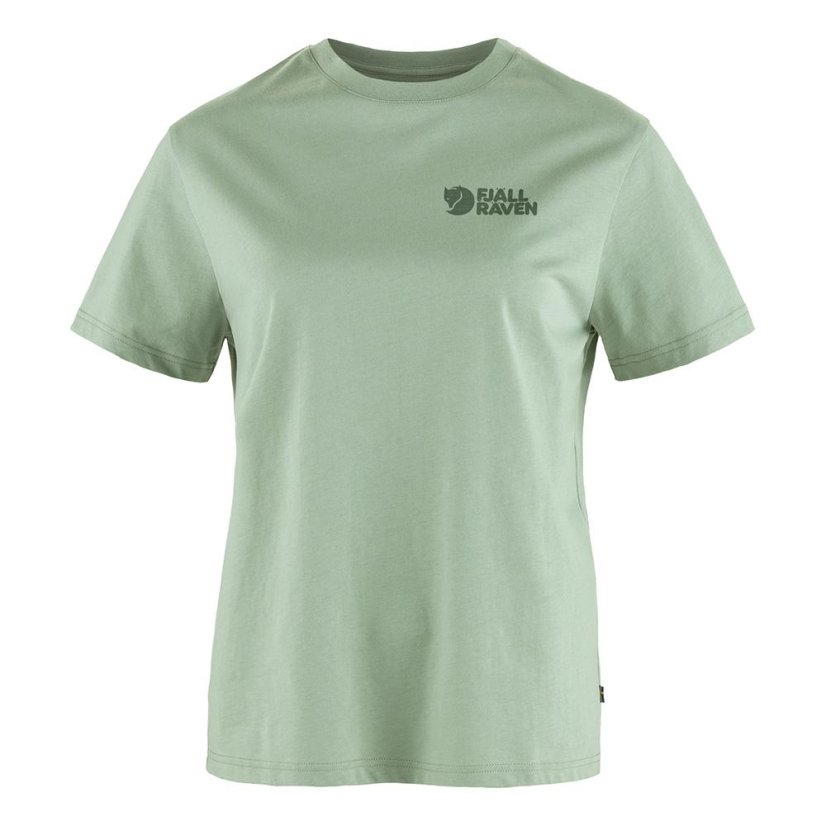 Dámské tričko Fjällräven Heavy Classic T-shirt W - Szín: Világoszöld, Méret: S