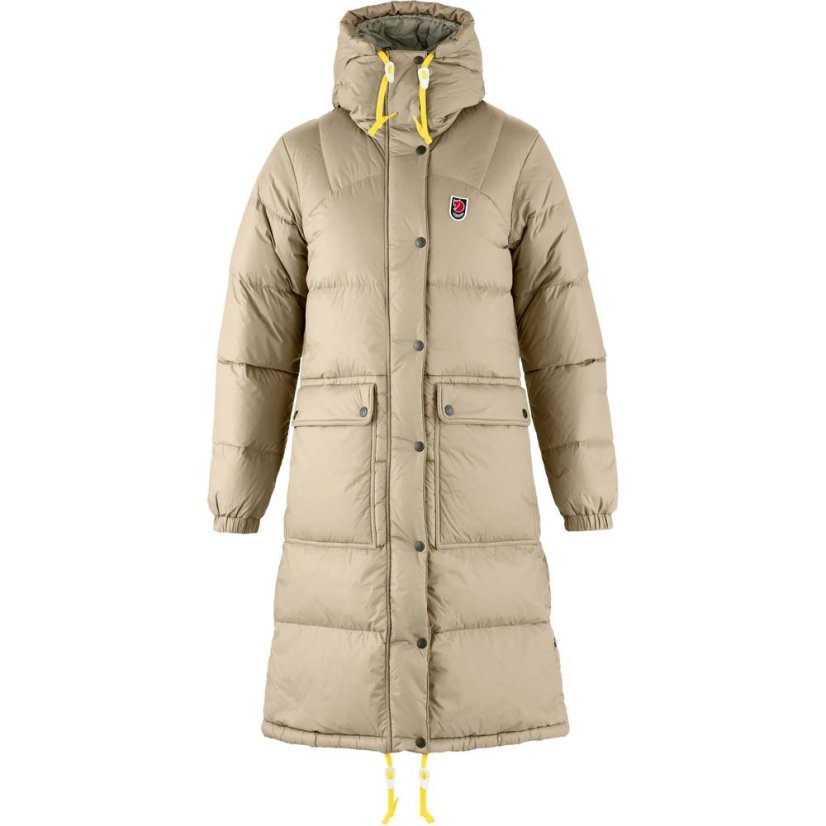 Dámská parka Fjällräven Expedition Long Down Parka W - Kolor: Czarny, Rozmiar: XXS