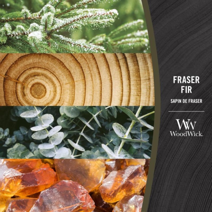 WoodWick Medium Candle, Frasier Fir