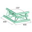 Baukonstruktion Alutruss