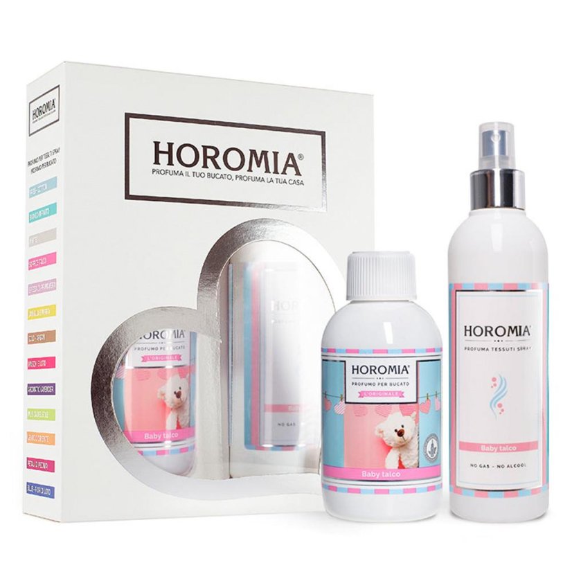 Horotwins Baby Talco laundry perfume gift set