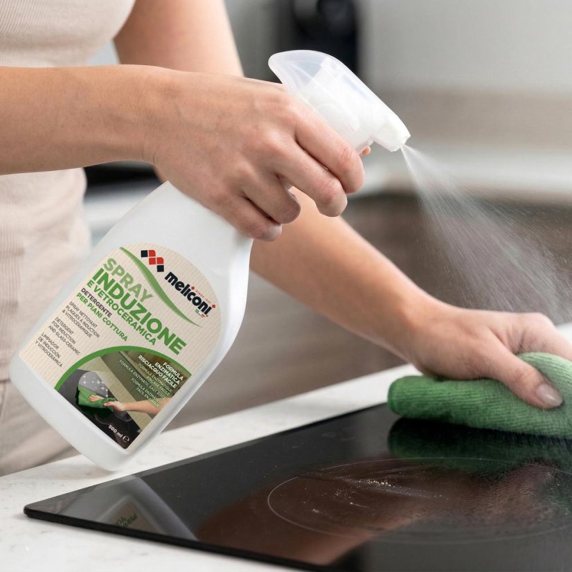 Meliconi 621034 Spray for Induction Cooktops and Glass-Ceramic Surfaces