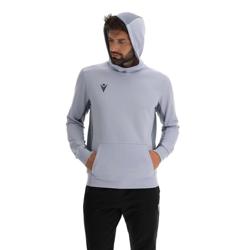 Macron Electro Sweatshirt - Color: Gray, Size: M