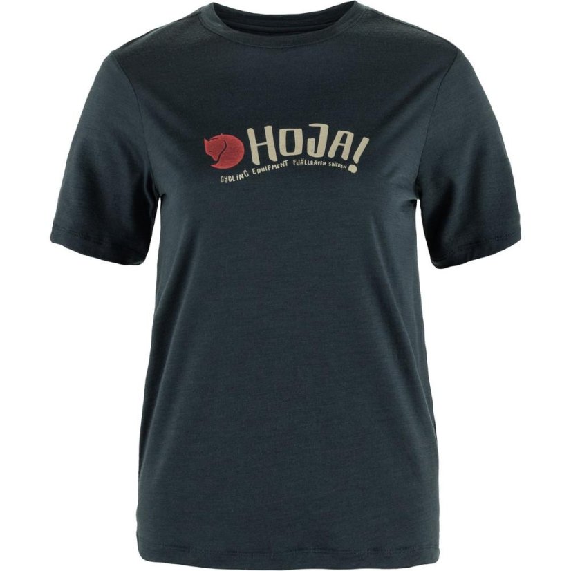 Dámské tričko Fjällräven Hoja Wool T-shirt W - variant: LAUREL GREEN | 625 | L