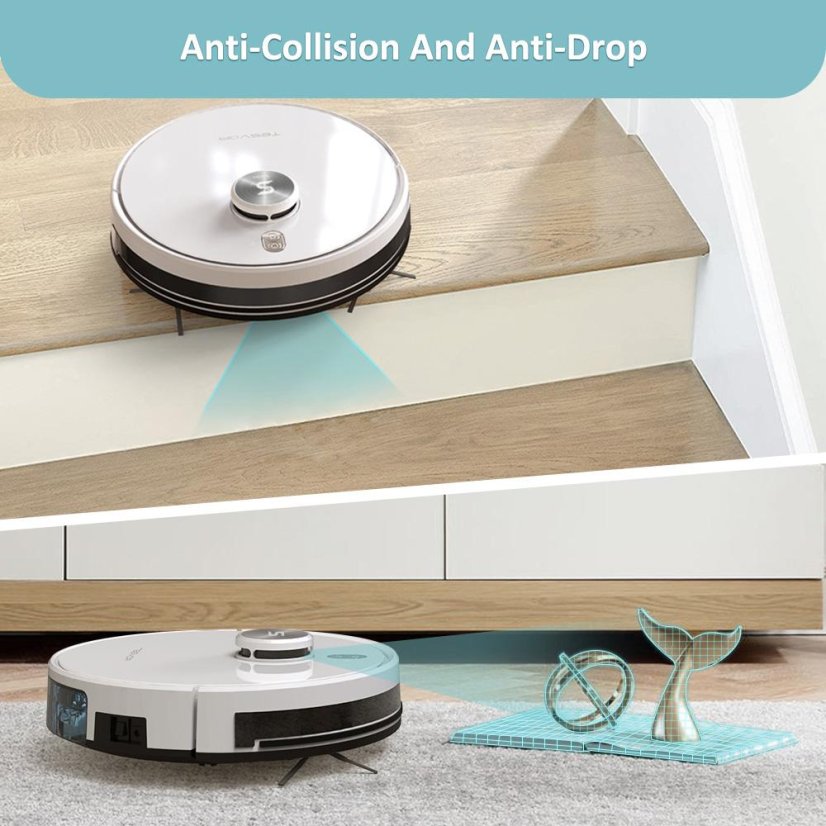 Tesvor S6 Turbo robot vacuum cleaner with laser navigation