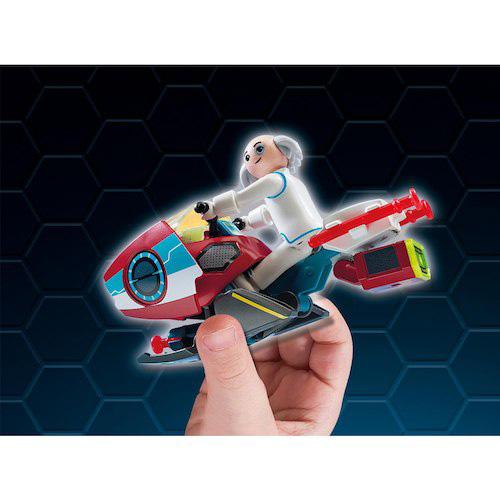 Skyjet Dr. X-szel és a Playmobil 9003 robotjával
