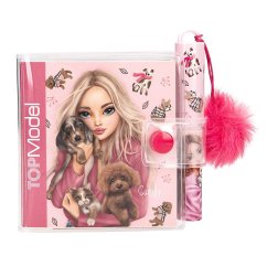 Mini-Notizbuch mit Kugelschreiber Top Model Fur Ever Friends Candy