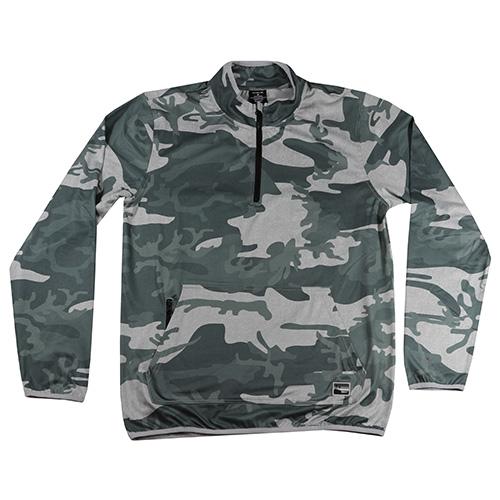 Pánska mikina Hurley Mesa Onshore Camo 1/4