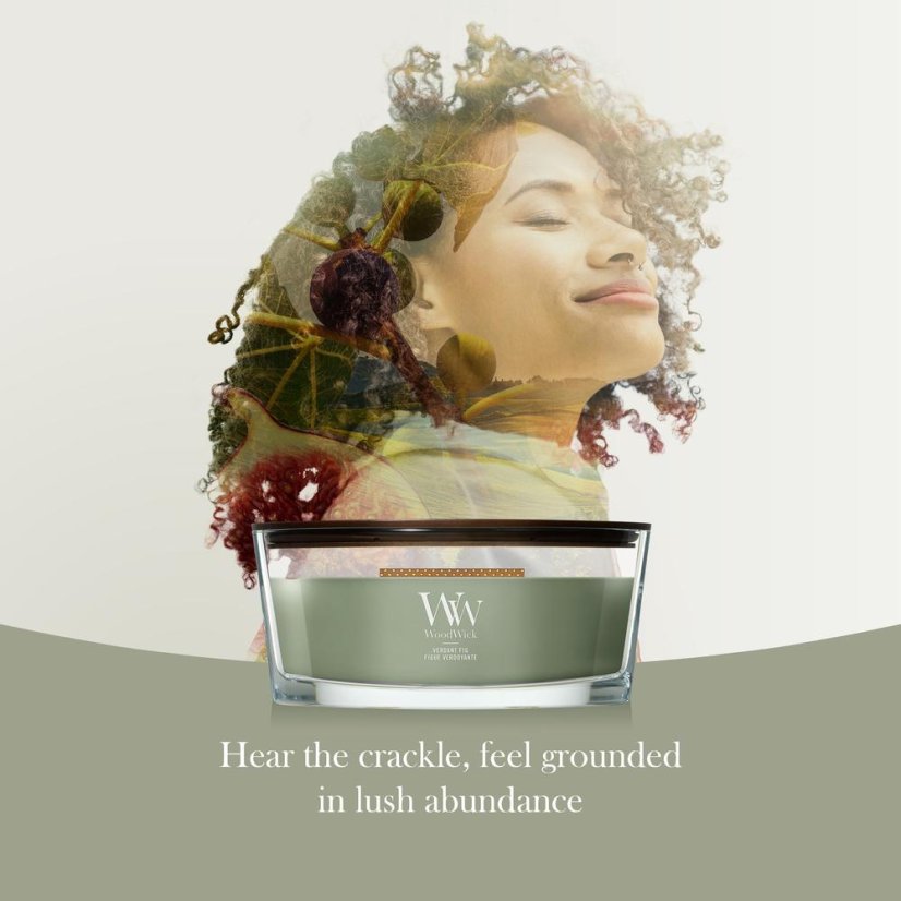 WoodWick Boat Candle, Verdant Fig