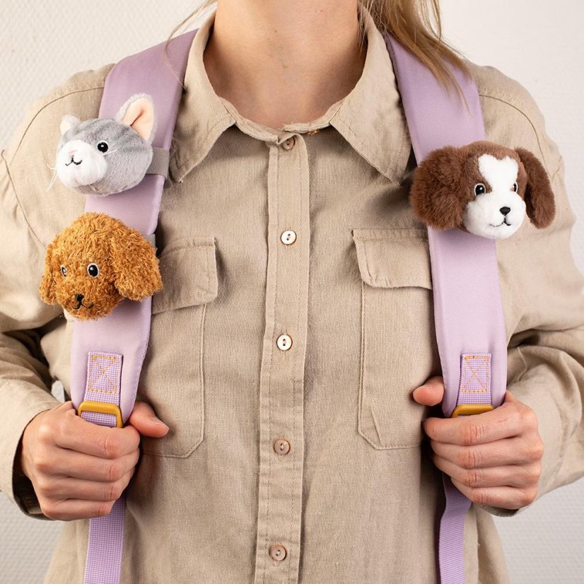 Plush strap decoration Top Model Shoulder Buddy dog Bruna