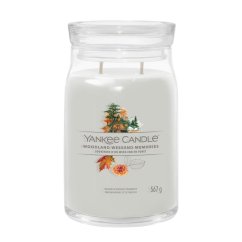 Duża świeca Yankee candle Signature, Woodland Weekend Memories