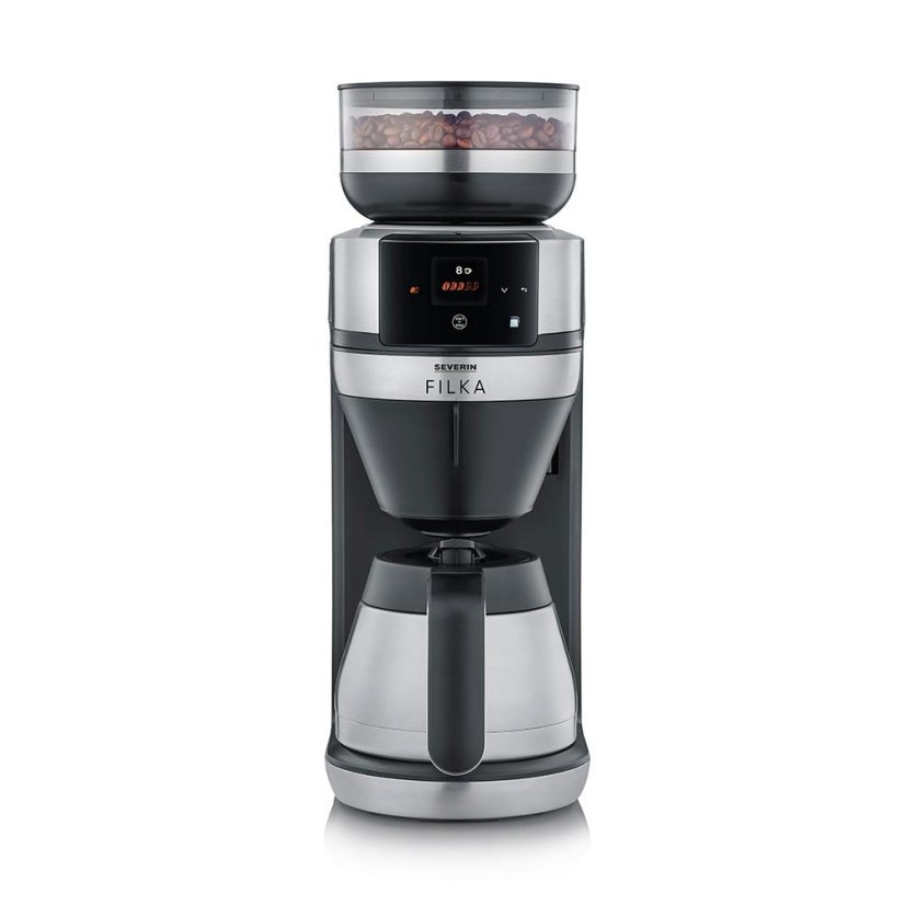 Kaffeemaschine Severin Filka KA 4852 schwarz-silber