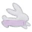 Princess Mimi Hair Clip – Sparkling Rainbow Bunny