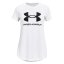 Under Armour Live Sportstyle Graphic SS Girls' T-Shirt - Color: White, Size: L