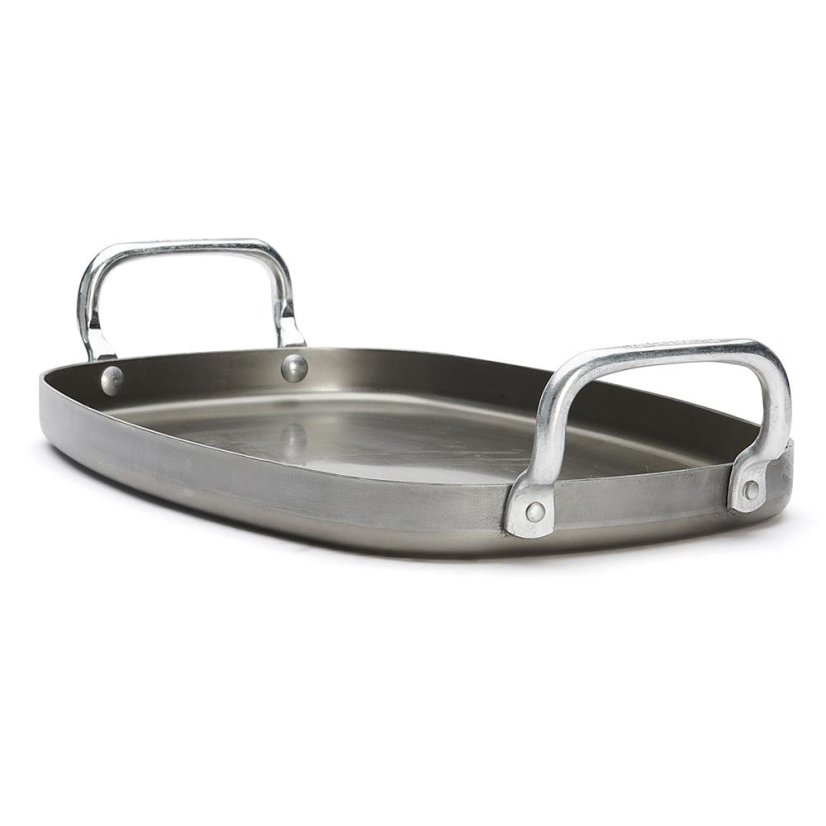 Plancha zaoblená oceľová panvica de Buyer Mineral B 5640.01