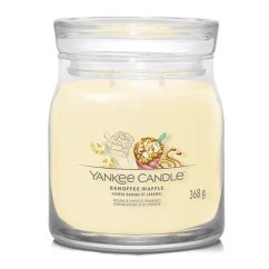 Yankee candle Signature Medium Candle, Banoffee Waffle