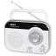 AKAI PR003A-410 biele rádio