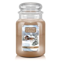 Svíčka Country Candle velká, Cozy Cabin