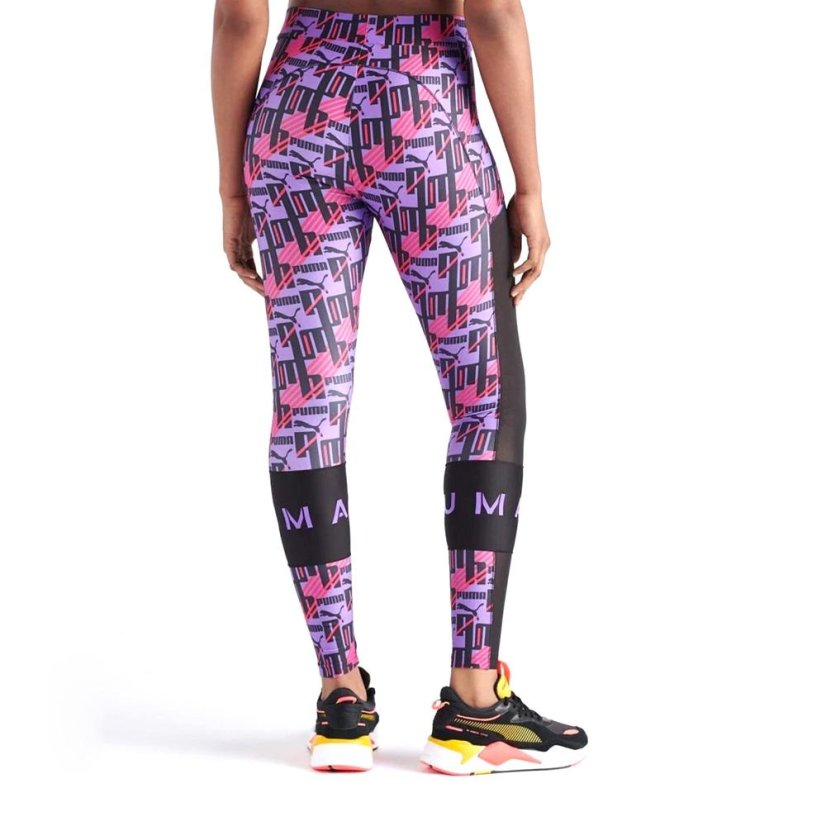 Puma XTG AOP női leggings - Szín: Lila, Méret: M