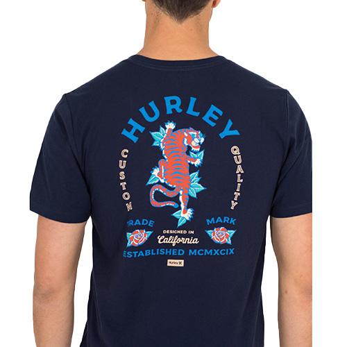 Herren-T-Shirt Hurley Evd Wash Tiger