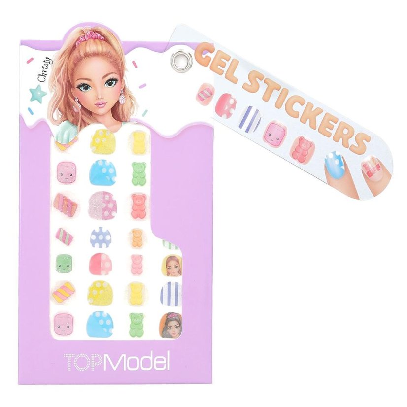 Top Model Beauty & Me Gel Nail Sticker Set, Christy