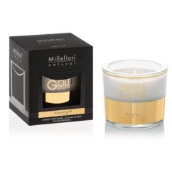 Svíčka Millefiori Milano Natural, Mineral Gold